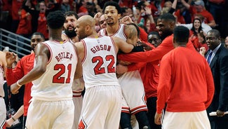 Next Story Image: Rose banks in 3 at buzzer to lift Bulls over Cavaliers 99-96